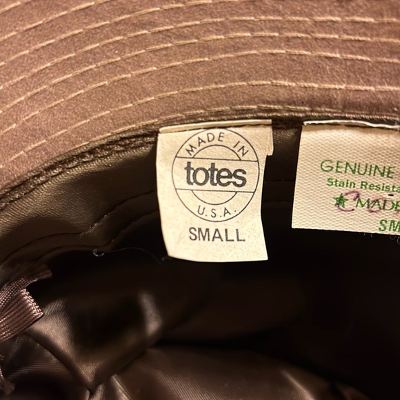 Genuine Suede Leather Fedora! Casual Winter Hat, Like New! Women’s Small - Picture 4 of 9